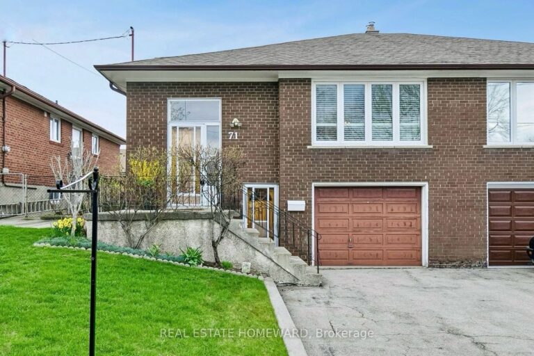 71 Thwaite Avenue, Toronto W05, ON M3L 2C8